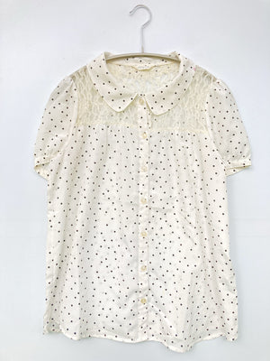 Honeys/ハニーズ/シャツ/ブラウス/トップス/ホワイト/M