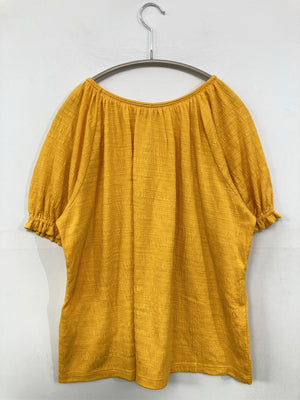 BANANA REPUBLIC/バナナリパブリック/Tシャツ/カットソー/トップス/イエロー/M