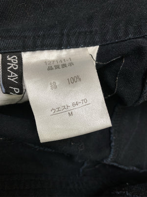 SPRAY PREMIUM/スプレイプレミアム/サロペット/オーバーオール/オールインワン・サロペット/ブラック/M