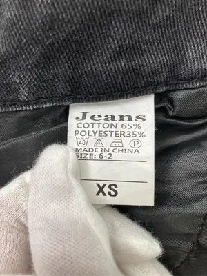 JEANS/ジーンズ/デニムパンツ/パンツ/ブラック/XS