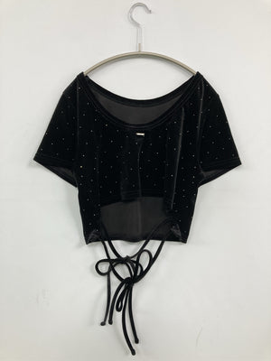 Chico/チコ/Tシャツ/カットソー/トップス/ブラック/F
