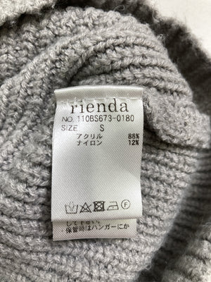 rienda/リエンダ/ワンピース/ワンピース/ドレス/グレー/S