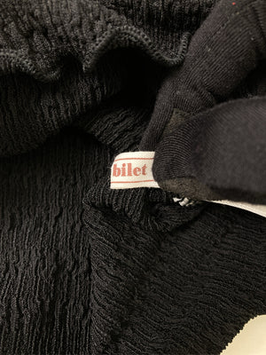 mily bilet/シャツ/ブラウス/トップス/ブラック/L