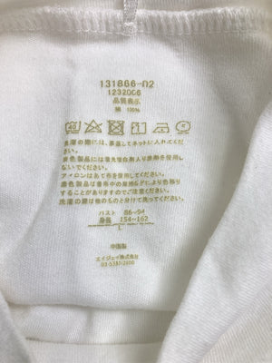 Tシャツ/カットソー/トップス/ホワイト/L