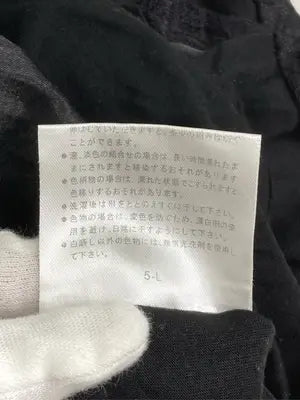 RECRE/Tシャツ/カットソー/トップス/ブラック/L
