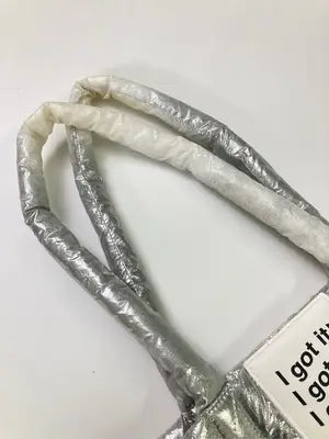 LEPSIM/レプシィム/ハンドバッグ/バッグ/シルバー