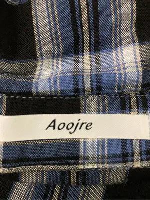 Aoojre/シャツ/ブラウス/トップス/ブルー