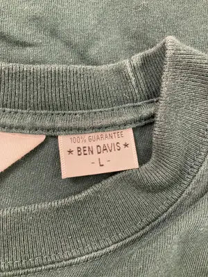 BEN DAVIS/ベンデイビス/Tシャツ/カットソー/トップス/グリーン/L