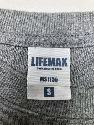 LIFEMAX/ライフマックス/Tシャツ/カットソー/トップス/グレー/S