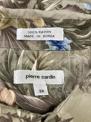 pierre cardin/ピエールカルダン/シャツ/ブラウス/トップス/ベージュ/3X