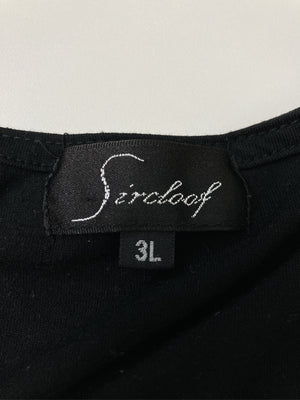 Sircloof/Tシャツ/カットソー/トップス/ブラック/3L