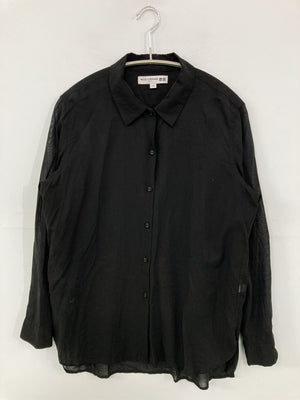 UNIQLO/ユニクロ/シャツ/ブラウス/トップス/ブラック/M