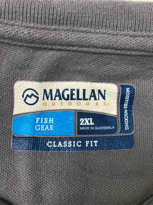 MAGELLAN/マゼラン/ポロシャツ/トップス/グレー/2XL