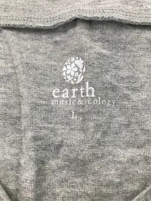 earth music&ecology/アースミュージックアンドエコロジー/Tシャツ/カットソー/トップス/グレー/L