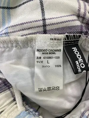 RODEO CROWNS/ロデオクラウンズ/その他パンツ/パンツ/ホワイト/L