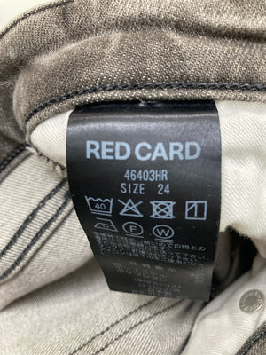 RED CARD/レッドカード/デニムパンツ/パンツ/グレー/24