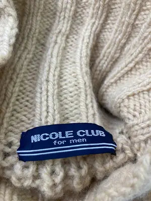 NICOLE CLUB/ニコルクラブ/ニット/セーター/トップス/ブラウン