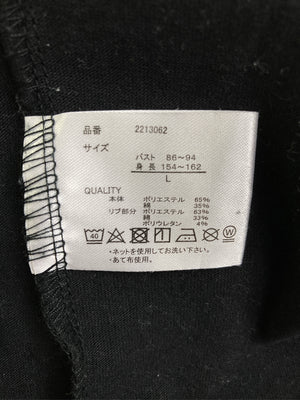 PLYMTONE/プリムトーン/Tシャツ/カットソー/トップス/ブラック/L