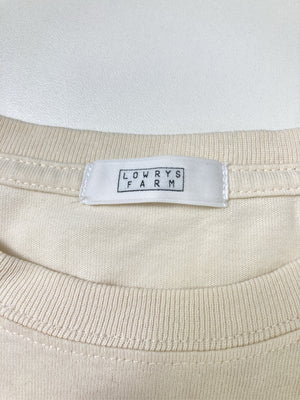 LOWRYS FARM/ローリーズファーム/Tシャツ/カットソー/トップス/アイボリー/F