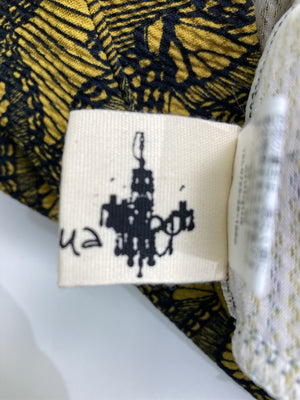 ANTIQUA/アンティカ/ミモレ/半端丈スカート/スカート/イエロー