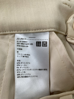 UNIQLO/ユニクロ/スラックス/パンツ/ベージュ/M