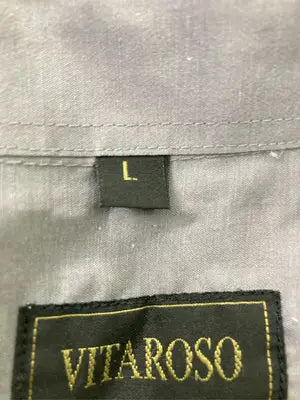 VITAROSO/シャツ/ブラウス/トップス/グレー/L