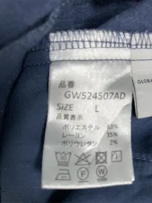 GLOBAL WORK/グローバルワーク/スラックス/パンツ/ブルー/L