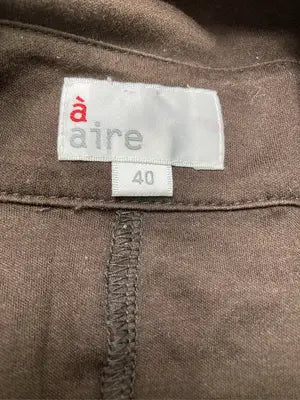 aire/シャツワンピース/ワンピース/ドレス/ブラウン/40