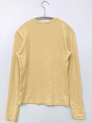 UNIQLO/ユニクロ/Tシャツ/カットソー/トップス/イエロー/S