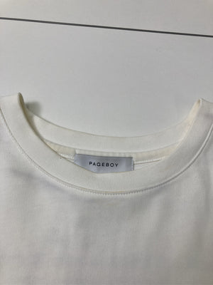 PAGE BOY/ページボーイ/Tシャツ/カットソー/トップス/ホワイト/F