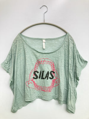 SILAS/Tシャツ/カットソー/トップス/ライトグリーン/S