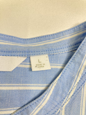 UNIQLO/ユニクロ/シャツ/ブラウス/トップス/スカイブルー/L