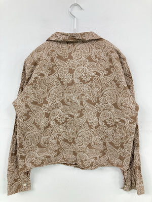 UNIQUE/ユニーク/シャツ/ブラウス/トップス/ブラウン