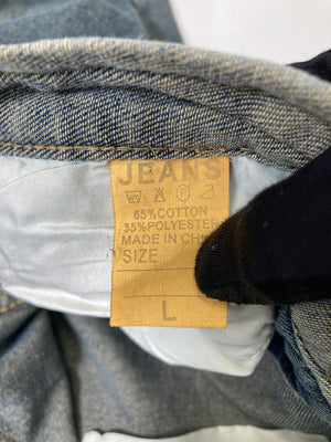 デニムパンツ/パンツ/ブルー/L