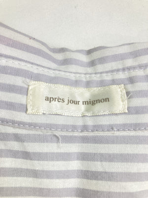 apres jour mignon/アプレジュールミニョン/シャツ/ブラウス/トップス/ブルー/LL