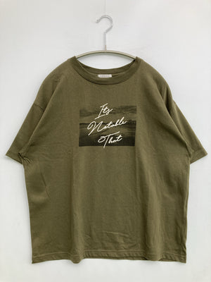 C・O・L・Z・A/コルザ/Tシャツ/カットソー/トップス/カーキ/M
