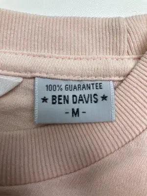BEN DAVIS/ベンデイビス/Tシャツ/カットソー/トップス/ピンク/M