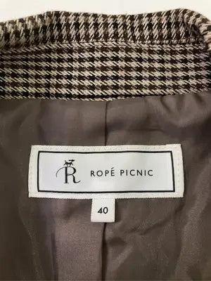 ROPE PICNIC/ロペピクニック/テーラードジャケット/ジャケット/アウター/ブラウン/40