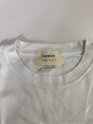 HARVESTY/Tシャツ/カットソー/トップス/ホワイト/1