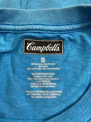 Campbell's/Tシャツ/カットソー/トップス/スカイブルー/S