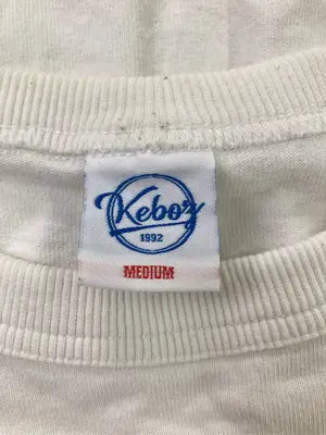 KEBOZ/ケボズ/Tシャツ/カットソー/トップス/ホワイト/MEDIUM