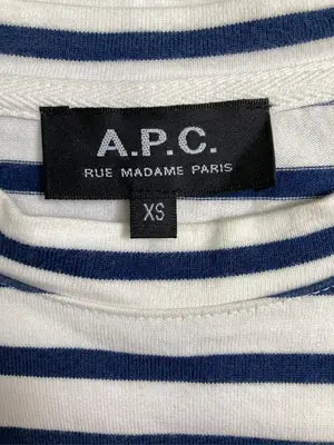 A.P.C./アーペーセー/Tシャツ/カットソー/トップス/ホワイト/XS