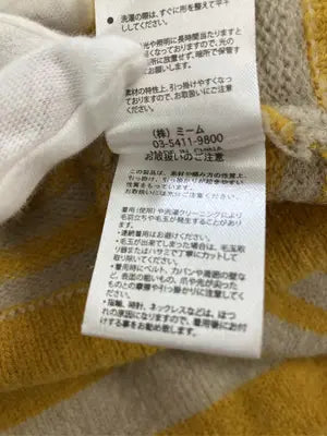 IRIEY/ニット/セーター/トップス/イエロー/F