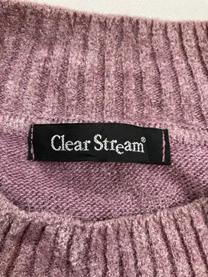 Clear Stream/ニット/セーター/トップス/パープル