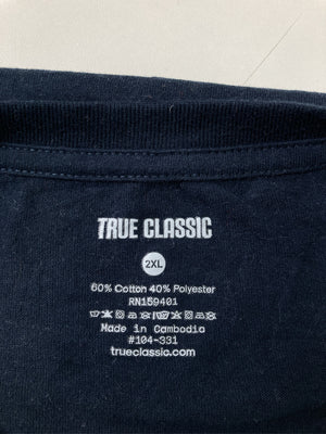 TRUE CLASSIC/Tシャツ/カットソー/トップス/ネイビー/2XL