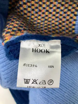 HOOK/フック/ニット/セーター/トップス/ブルー/XL