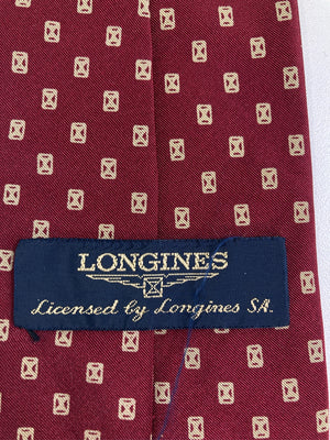 LONGINES/ネクタイ/ファッション雑貨/レッド