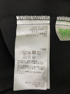 SENSE OF PLACE/センスオブプレイス/スラックス/パンツ/ブラック/XS