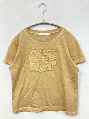 SLY/スライ/Tシャツ/カットソー/トップス/ベージュ/FREE