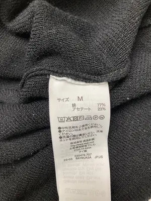 Tシャツ/カットソー/トップス/ブラック/M